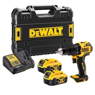 Masina de gaurit si insurubat cu percutie Dewalt DCD709P2T, cu acumulator