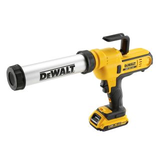 Pistol pentru silicon Dewalt DCE571D1, 18V, cu acumulator