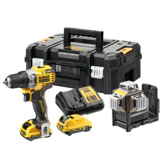Pachet 2 scule Dewalt DCK212D2T