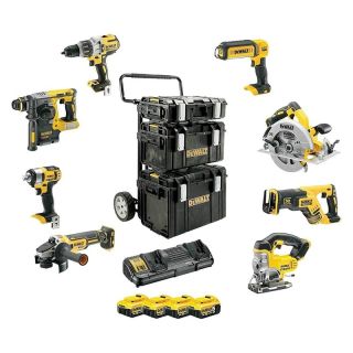 Pachet 8 scule Dewalt DCK854P4