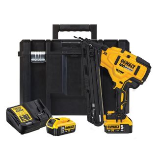 Pistol pentru batut cuie Dewalt DCN650P2, 18V, cu acumulator