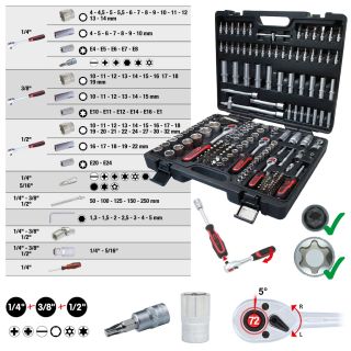 Trusa de scule Ks tools, 179 piese