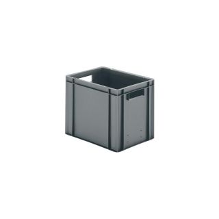 Cutie stivuibila LA-KA-PE TK400/320-0 400x300x320mm gri cu maner