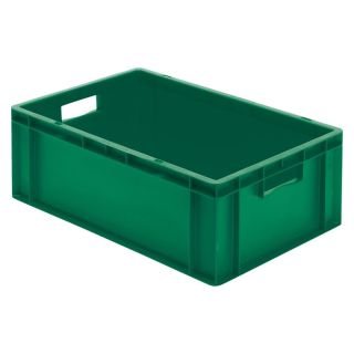 Cutie stivuibila LA-KA-PE TK600/210-0 600x400x210mm verde cu maner