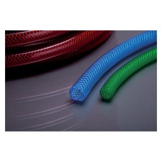 Furtun PVC APD Schlauchtechnik APDatec 81R ranforsat rosu transparent 13x3mm 50m