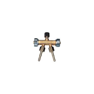 Robinet dublu pentru gaz DIN 8542 1/4" R