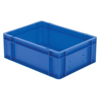 Cutie stivuibila LA-KA-PE TK400/145-0 400x300x145mm albastra fara maner