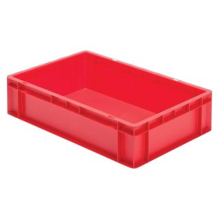 Cutie stivuibila LA-KA-PE TK600/145-0 600x400x145mm rosie fara maner