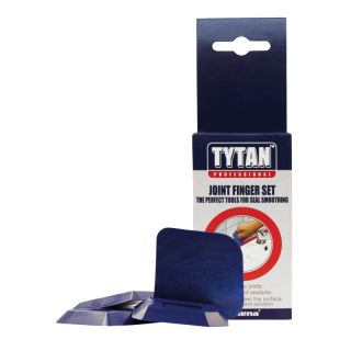 Spatula Tytan Joint Finger pentru finisare silicon 4 bucati