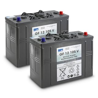 Set 2 acumulatori Karcher Gel, 12V, 105Ah