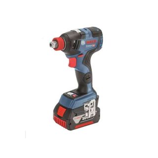Masina de insurubat cu impact BOSCH GDX 18V-200 C, 18V, cu acumulator