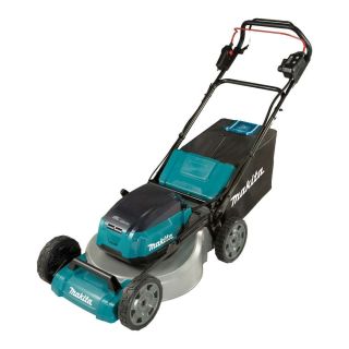Makita - Masina de tuns iarba 46cm cu acumulator Li-Ion 18V 2x6.0Ah 60L (DLM462Z+198077-8)