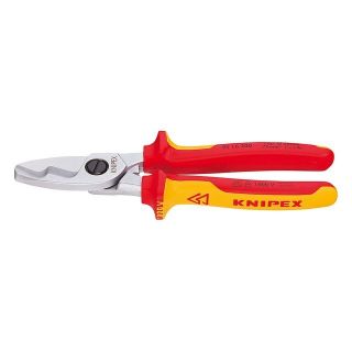 Cleste pentru taiat cabluri tais dublu Knipex 200 mm VDE