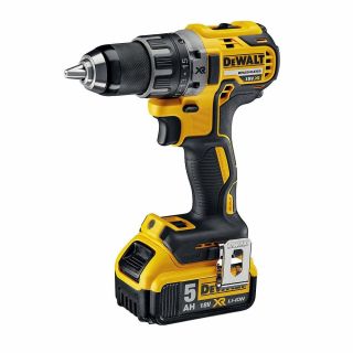 Masina de gaurit si insurubat cu percutie Dewalt DCD791P2, cu acumulator