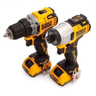 Pachet 2 scule Dewalt DCK2110L2T