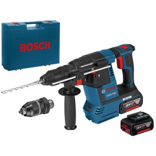 Ciocan rotopercutor Bosch GBH 18V-26 F, SDS Plus, 18V, 2.6J, cu acumulator