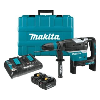 Ciocan rotopercutor Makita DHR400PT2U, SDS Max, 36V, 8J, cu acumulator