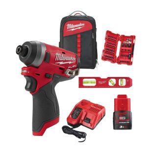Masina de insurubat cu impact Milwaukee M12 FID-0, 12V, cu acumulator