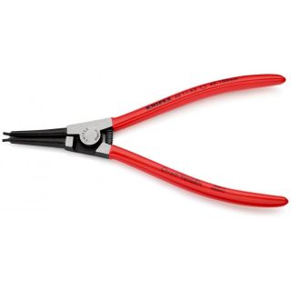 Cleste inel siguranta exterior Knipex varfuri drepte negru 40-100 mm