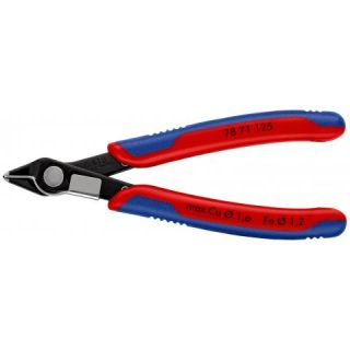Cleste cu tais lateral Knipex brunat cu manere multicomponente 125 mm blister