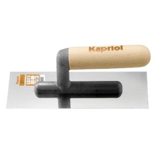 Gletiera Kapriol din inox cu maner lemn 8x20cm