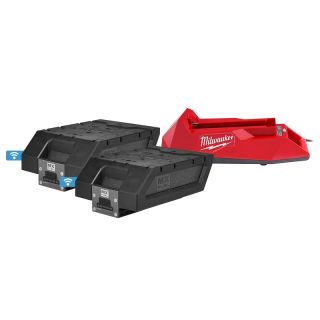 Set 2 acumulatori si incarcator Milwaukee MX FNRG-406