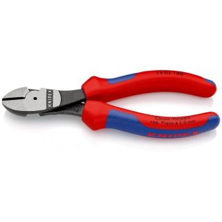 Cleste tais lateral Knipex de forta maner bicomponent 160 mm
