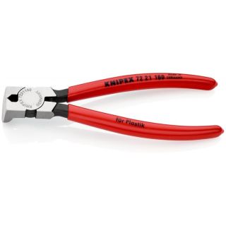 Cleste cu tais frontal Knipex pentru plastic 160 mm