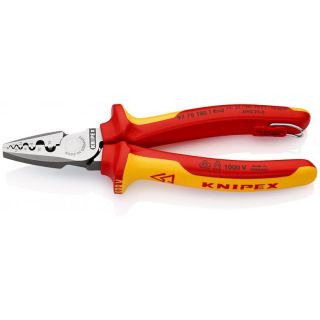 Cleste de sertizat Knipex 0.25-16mm² VDE cu agatatoare