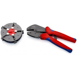 Cleste de sertizat Knipex cu parghie 0,25-25mm²