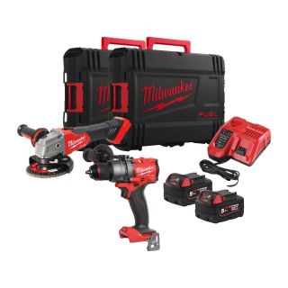 Pachet 2 scule Milwaukee M18 FPP2E3-502XEU