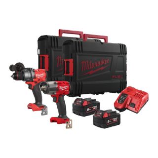 Pachet 2 scule Milwaukee M18 FPP2F3-502XEU