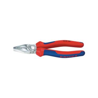 Cleste combinat/patent Knipex cromat cu maner multicomponent 200 mm