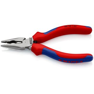 Cleste combinat/patent Knipex ascutit cu maner multicomponent 145mm