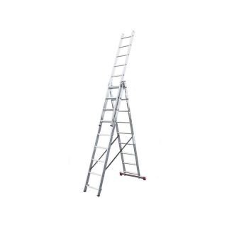 Scara Krause Corda multifunctionala din aluminiu 3x9 trepte