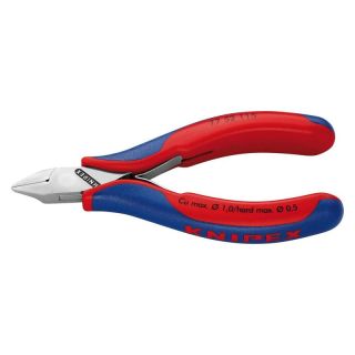 Cleste cu tais Knipex cu cap plat ascutit 115mm