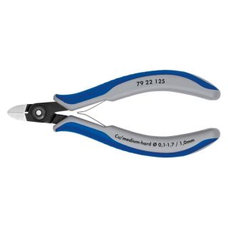 Cleste cu tais Knipex de precizie 125mm