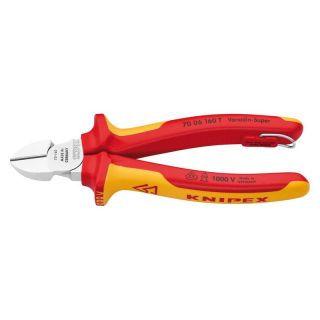 Cleste cu tais lateral Knipex 160mm VDE cu agatatoare