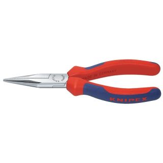 Cleste cu varf semirotund Knipex 140mm maner bicomponent