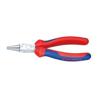 Cleste cu varf rotund Knipex lustruit 160 mm maner bicomponent