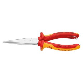 Cleste cu varf semirotund Knipex 200mm VDE cu agatatoare