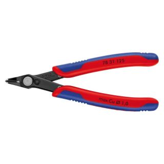 Cleste cu tais Knipex cu cap inclinat 125mm negru