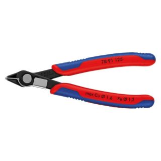 Cleste cu tais Knipex cu cap inclinat maner bicomponent F9 125mm