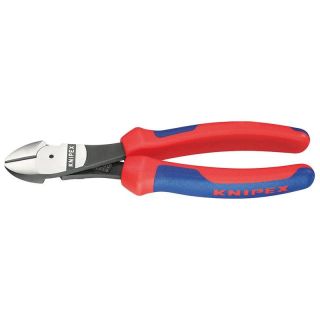 Cleste cu tais lateral Knipex de forta maner multicomponent 180mm