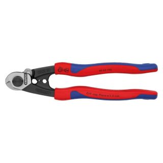 Cleste pentru taiat sarma Knipexcu maner bicomponent 190mm