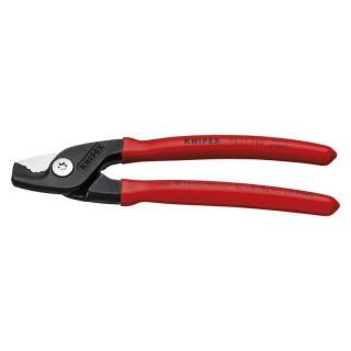 Cleste pentru taiat cablu Knipex cu maner din plastic 160mm