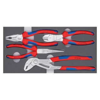 Knipex Set clesti Basic cromat 4 piese