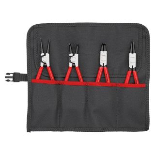 Set clesti inel siguranta Knipex seria 44 si 46 J2 J21 A2 A21 4 piese in husa