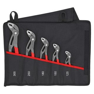 Set clesti Knipex Cobra 125/150/180/250/300mm 5 piese