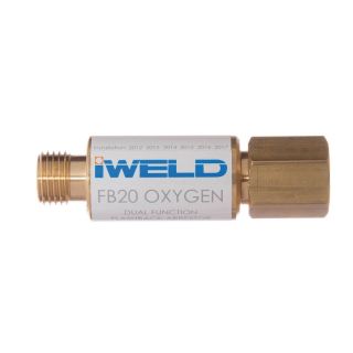 Opritor de flacara Iweld pentru maner FB20 G1/4" oxigen